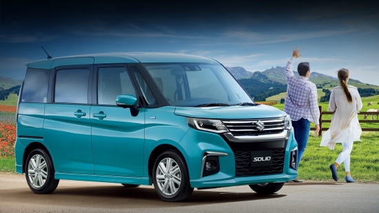 Новый вэн Suzuki Solio стартует в продаже